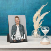 グラッモダンドオーバーレイ |卒業写真（縦） フォトプラーク (側面)