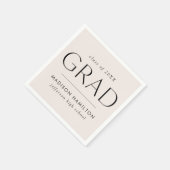 グラッモダンドクリーム卒業 スタンダードカクテルナプキン (角)