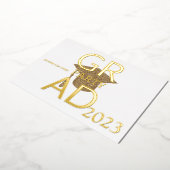 グラッモダンドパーティー 箔招待状 (回転した状態)