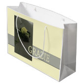 グラツィアラスポサディサブビア結婚式の引き出物 ラージペーパーバッグ (裏面アングル)