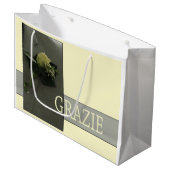 グラツィアラスポサディサブビア結婚式の引き出物 ラージペーパーバッグ (正面アングル)