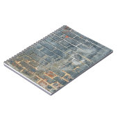 グラティアーバンブリック壁 ノートブック (左側)