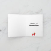 グラティスプエルセダーゲンスウェーデン誕生日 カード (内部)