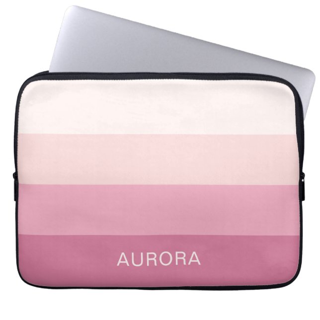 グラデやる気を起こさせるーションカスタムの名前 –  ラップトップスリーブ (正面)