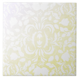 グラディエントキッチンデコールウィリアム・モリス黄色い灰色 タイル