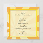 グラディエントサマー至パーティの招待状 招待状 (裏面)