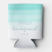 グラディエントミニマル・ミントカスタムー花嫁 缶クーラー (正面)