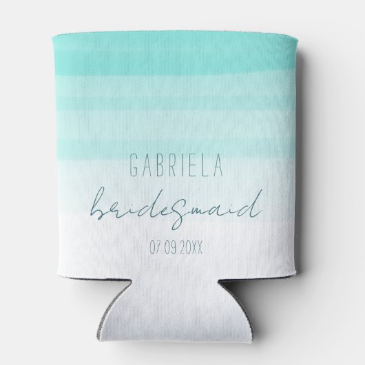 グラディエントミニマル・ミントカスタムー花嫁 缶クーラー (裏面)