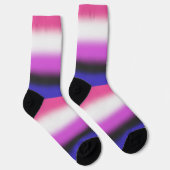 グラディエント半流体プライドフラグ ソックス (右)