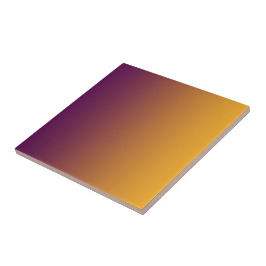 グラディエント梅橙色セラミックタイル タイル (側面)