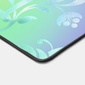 グラディエント花デスクマット デスクマット (コーナー)