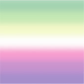 グラディエントGenderfeaプライドフラグ – Genderdoeフラグ シール (正面)