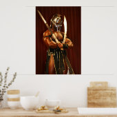 グラディエーターとしてのモリス・メンデス ポスター (キッチン)