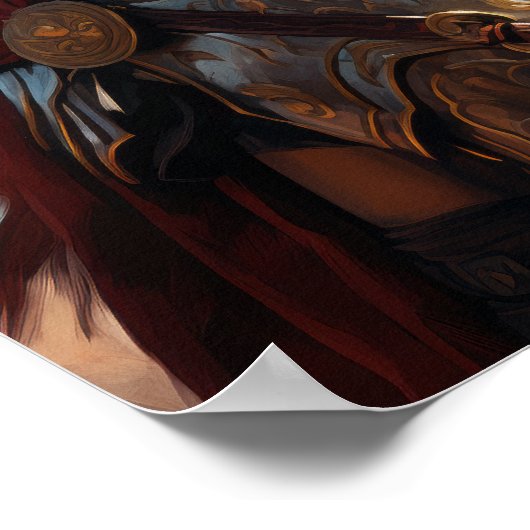 グラディエーターのポスターとしての一般的なローマのマクシムス – Anci ポスター (角)