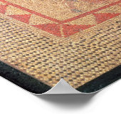 グラディエーターを描いた床、フラースから ポスター (角)