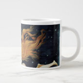 グラディエーターサイクル、ヴィンテージビクトリアンアールヌーボー ジャンボコーヒーマグカップ (右)