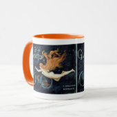 グラディエーターサイクル、ヴィンテージビクトリアンアールヌーボー マグカップ (正面左)