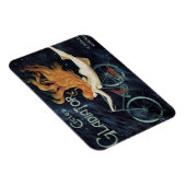 グラディエーターサイクル、ヴィンテージビクトリアンアールヌーボー マグネット (右側)