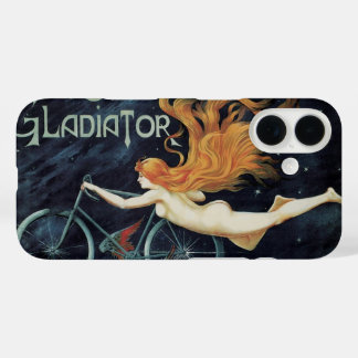 グラディエーターサイクル、ヴィンテージビクトリアンアールヌーボー iPhone 16ケース