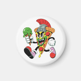 グラディエーターピザスライスイタリアンブレインロット マグネット