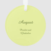 グラディオ威厳があるリの美しい妖精 オーナメント (裏面)