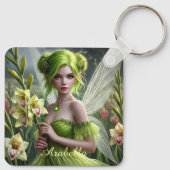 グラディオ威厳があるリの美しい妖精 キーホルダー (裏面)