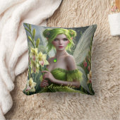 グラディオ威厳があるリの美しい妖精 クッション (ブランケット)