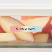 グラデカラフルィエントキッズ防水名ラベル ラベル (貼付)