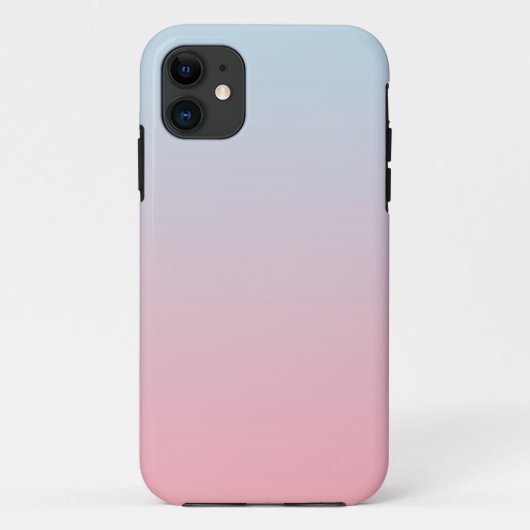 グラデカラフルモダンィティグラデーションングパステルPInkブルー Case-Mate iPhoneケース (裏面)