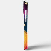 グラデカラフル渦巻形のーション壁紙電話ケース Case-Mate iPhoneケース (裏面 / 左)