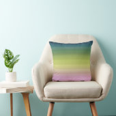 グラデグラデーションィティストライプーの裏にソフトグぼやけロン餅 クッション (椅子)