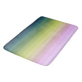グラデグラデーションィティストライプーの裏にソフトグぼやけロン餅 バスマット (アングル)