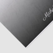 グラデパーソナライズされたーショングラデーションの黒い色合い 薄葉紙 (詳細)