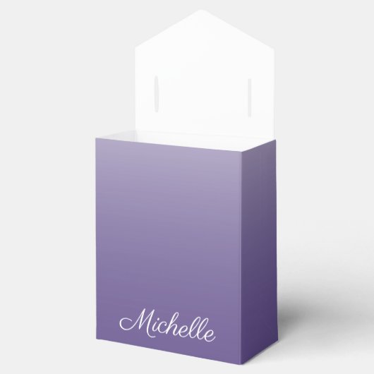 グラデパーソナライズされたーション超グラデーション紫 フェイバーボックス (オープン)