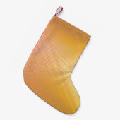 グラデミニマルーションパターン：Duo Tone Coverデザイン。G スモールクリスマスストッキング (正面 (吊り時))