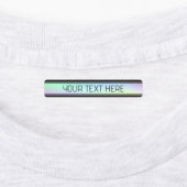 グラデモダンィティカラフルングおよび編集可能文字 ラベル (貼付)