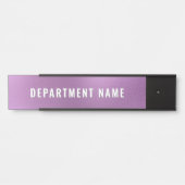 グラデモダンィティシンプルー部門名ドア記号 サインプレート (正面)