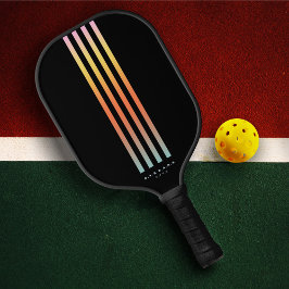 グラデモダンィティストライプュエーションPickleballerサマータン ピックルボールラケット