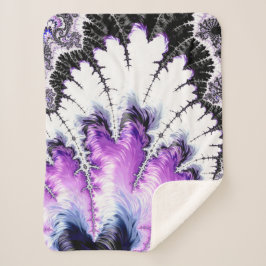 グラデモダンカラフルィエントフラクタルアート シェルパブランケット