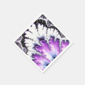 グラデモダンカラフルィエントフラクタルアート スタンダードカクテルナプキン (角)