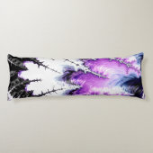 グラデモダンカラフルィエントフラクタルアート ボディピロー (裏面)