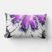 グラデモダンカラフルィエントフラクタルアート ランバークッション (正面)