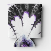 グラデモダンカラフルィエントフラクタルアート 缶クーラー (正面)