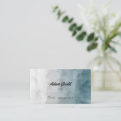 グラデモダングラデーションィティNavy名刺 名刺 (スタンド正面)