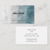 グラデモダングラデーションィティNavy名刺 名刺 (正面/裏面)