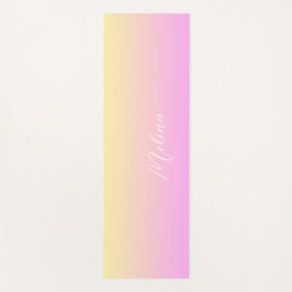 グラデーシカスタマイズョン名 ヨガマット