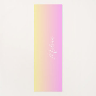 グラデーシカスタマイズョン名 ヨガマット