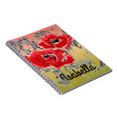 グラデーシグラデーションョパーソナライズされたンのソフトカラーの再 ノートブック (右側)