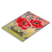 グラデーシグラデーションョパーソナライズされたンのソフトカラーの再 ノートブック (左側)