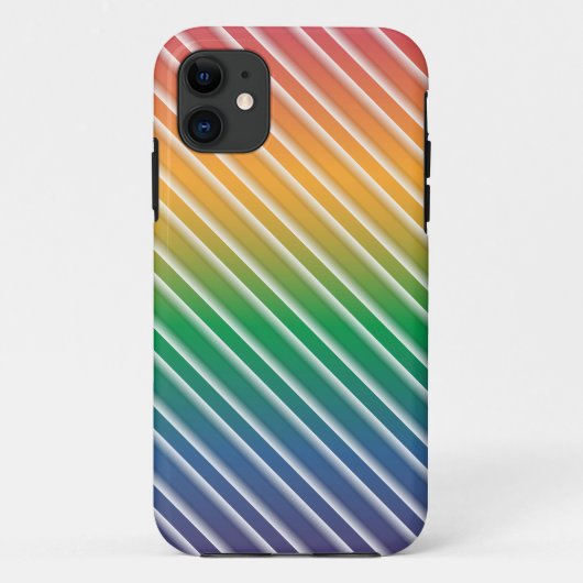 グラデーシストライプョンの色 – Fruity Rainbow Case-Mate iPhoneケース (裏面)
